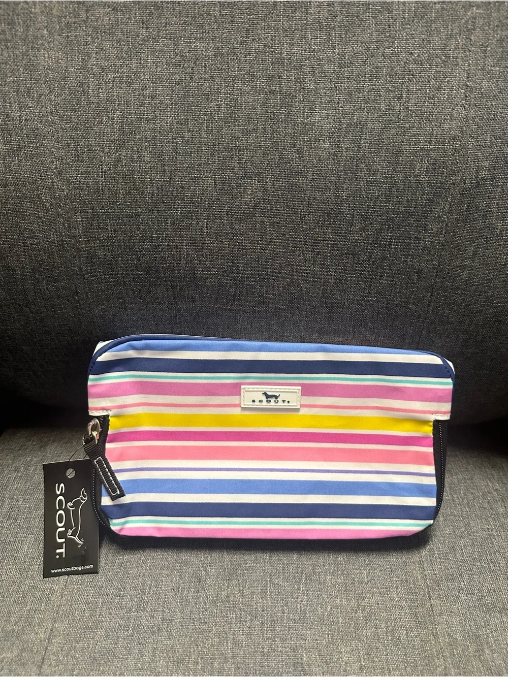 Scout 2-Way Toiletry Bag in Stripe a Pose